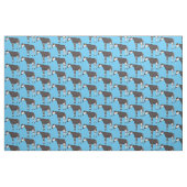 Okapi cartoon Illustration Stoff (Fat Quarter (45,7 x 55,9 cm))