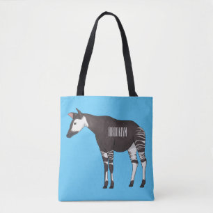 Okapi cartoon Illustration Tasche