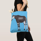 Okapi cartoon Illustration Tasche (Von Nahem)
