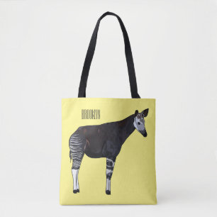 Okapi cartoon Illustration Tasche
