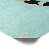 OKAPI & FEATHERS POSTER (Ecke)