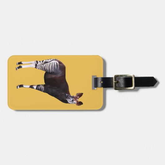 Okapi Gepäckanhänger (Vorderseite horizontal)