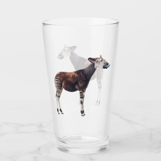 Okapi Glas (Rückseite)
