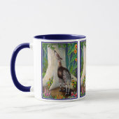 Okapi im Regenwald Tasse (Links)