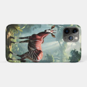 Okapi im Regenwald (Zebra Giraffe) Case-Mate iPhone Hülle (Rückseite (Horizontal))