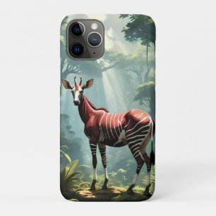 Okapi im Regenwald (Zebra Giraffe) Case-Mate iPhone Hülle