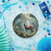 Okapi im Regenwald (Zebra Giraffe) Pappteller (Party)