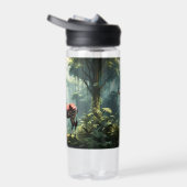 Okapi im Regenwald (Zebra Giraffe) Trinkflasche (Rechts)