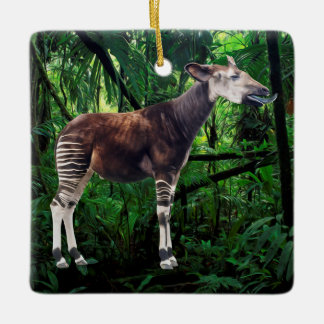 Okapi Keramikornament