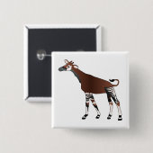 Okapi-Knopf Button (Vorne & Hinten)