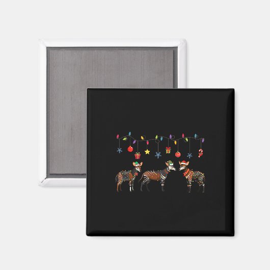 Okapi Magnet (Vorderseite/Rückseite)