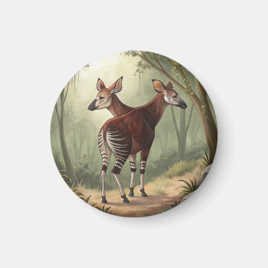 Okapi Magnet (Vorne)