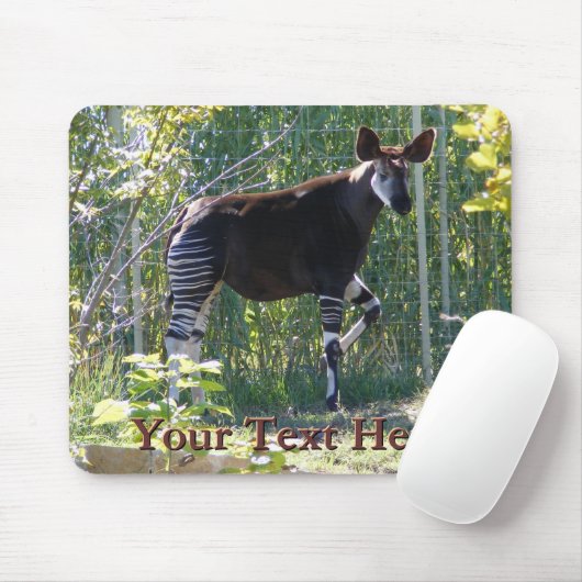 Okapi Mousepad (Mit Mouse)