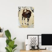 OKAPI & OWL Kunst Poster (Heimbüro)