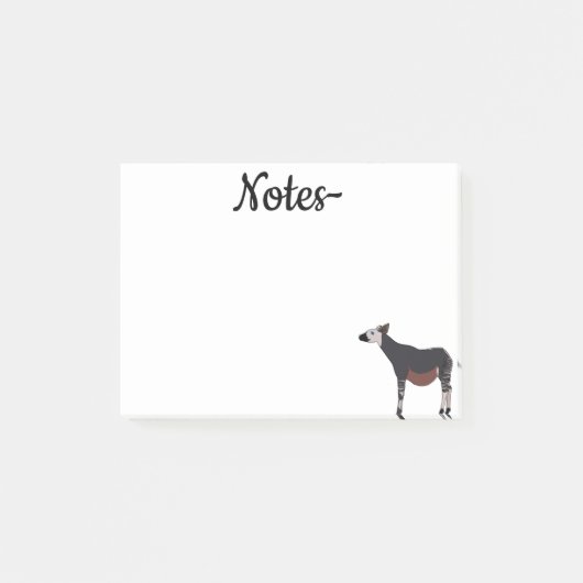 Okapi Post-it Klebezettel (Vorderseite)