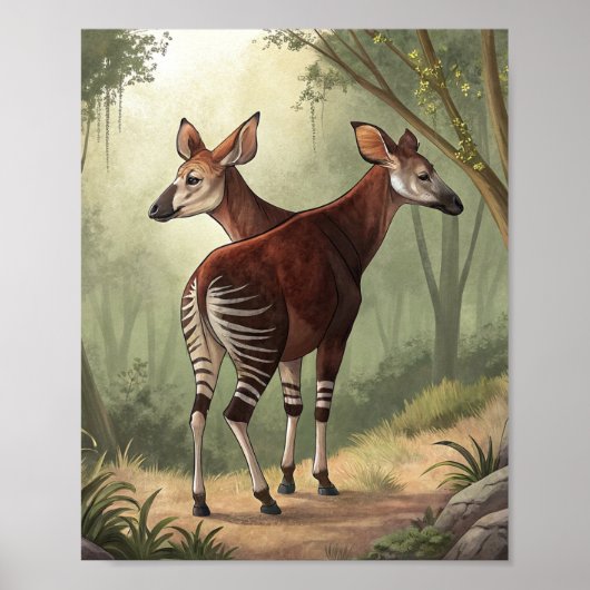 Okapi Poster (Vorne)