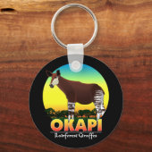 Okapi Schlüsselanhänger (Vorderseite)
