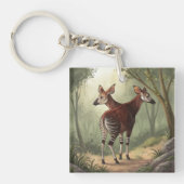Okapi Schlüsselanhänger (Vorderseite)