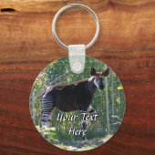 Okapi-Schlüsselanhänger Schlüsselanhänger (Vorderseite)