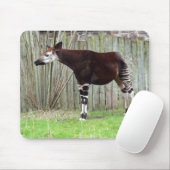 Okapi stehend mousepad (Mit Mouse)