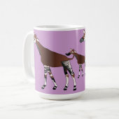 Okapi-Tasse Kaffeetasse (Vorderseite Links)