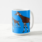 Okapi-Tasse Kaffeetasse (VorderseiteRechts)