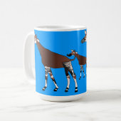 Okapi-Tasse Kaffeetasse (Vorderseite Links)