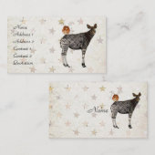 OKAPI u. EULE Visitenkarte (Vorne/Hinten)