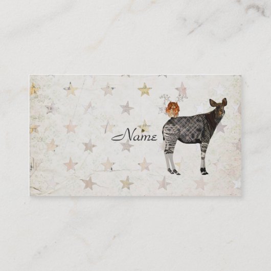OKAPI u. EULE Visitenkarte (Rückseite)
