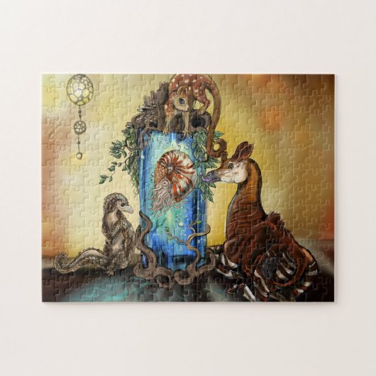 Okapi und das Oddlings Puzzle (Horizontal)