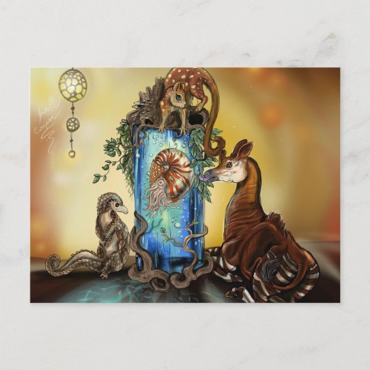 Okapi und die Ämter Postkarte (Vorderseite)