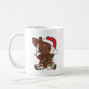 Okapi Weihnachten Winter Tiere Holiday Okapis Kaffeetasse