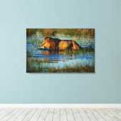 Okavango-Delta, Botsuana 3 Leinwanddruck (Insitu (Holzboden))