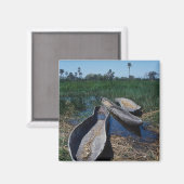 Okavango-Delta, Botsuana Magnet (Vorderseite/Rückseite)