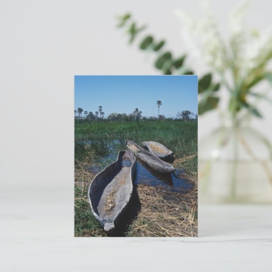 Okavango-Delta, Botsuana Postkarte (Stehend Vorderseite)