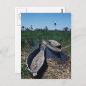 Okavango-Delta, Botsuana Postkarte (Vorne/Hinten)