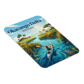 Okavango-Delta Botswana Magnet (Rechte Seite)