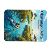 Okavango-Delta Botswana Magnet (Horizontal)