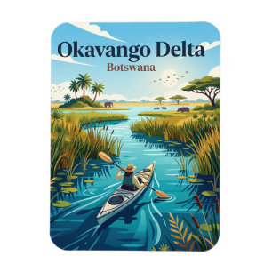 Okavango-Delta Botswana Magnet