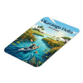 Okavango-Delta Botswana Magnet (Linke Seite)