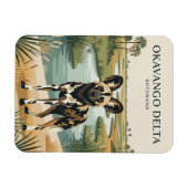 Okavango-Delta Botswana Magnet (Horizontal)