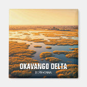 Okavango Delta Botswana Magnet (Vorne)