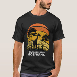 Okavango Delta Botswana Safari Nationalpark Spiel T-Shirt
