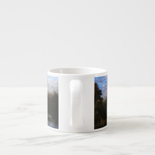 Okavango Delta Espressotasse (Rückseite)