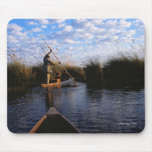 Okavango-Delta-Foto Mousepad (Vorne)