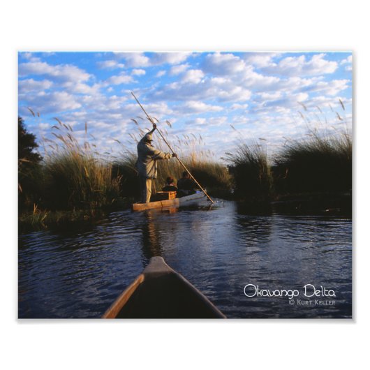 Okavango Delta Fotodruck (Vorne)