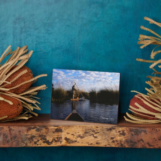 Okavango Delta Fotoplatte (Seite)