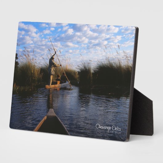 Okavango Delta Fotoplatte (Seite)