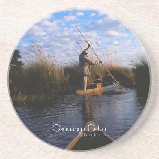 Okavango Delta Getränkeuntersetzer (Vorne)