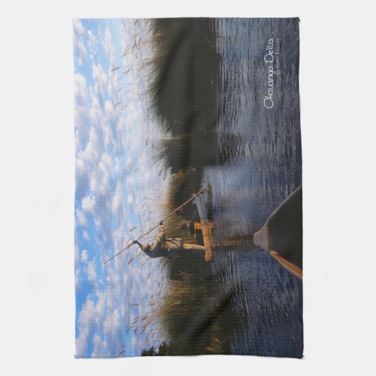Okavango Delta Handtuch (Vertikal)